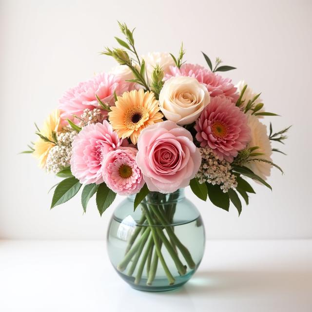 オーダーメイドのフラワーアレンジメント